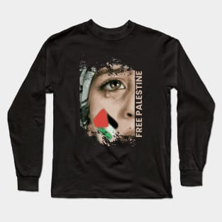 palestine freedom Long Sleeve T-Shirt